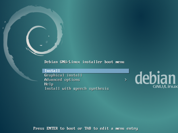 Der Installer von Debian Jessie ist... (Screenshot: Golem.de)